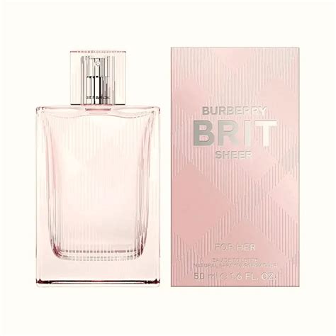 burberry brit sheer perfume 1.6 oz